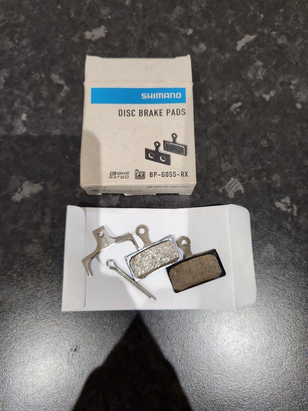Genuine Shimano G05S-RX Resin Disc Brake Pads