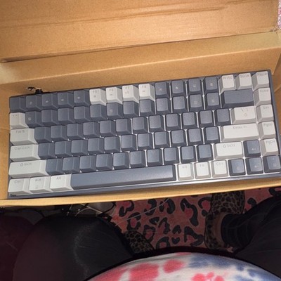 MAGEGEE STAR84 Gaming Keyboard Wired Gray White QWERTY Layout