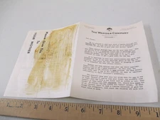 OVALTINE Captain Midnight 1953 Secret Squadron TV premium paper MUG PLEASED