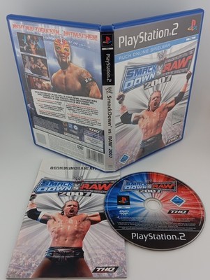 PS2 | WWE SmackDown vs. Raw 2007 | Sony PlayStation 2 | mit Anleitung