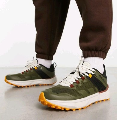 New Columbia Facet 75 Outdry Waterproof Hiking Shoes Mens size 12 Green / Black