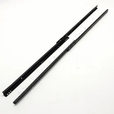 PAIR 20" Side Mount 80-lb Load Capacity 3/4 Extension Cabinet Drawer Slides