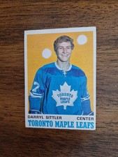 1970-71 O Pee Chee Darryl Sittler Toronto Maple Leafs Rookie Card #218. rookie card picture