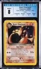 2000 TEAM ROCKET #4 DARK CHARIZARD CGC 8