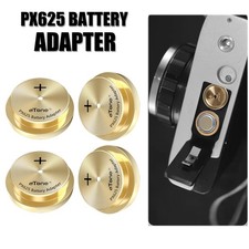4Pcs Brass Metal Battery Adapter for Film Camera Exposure Meters MR9 PX625 PX13