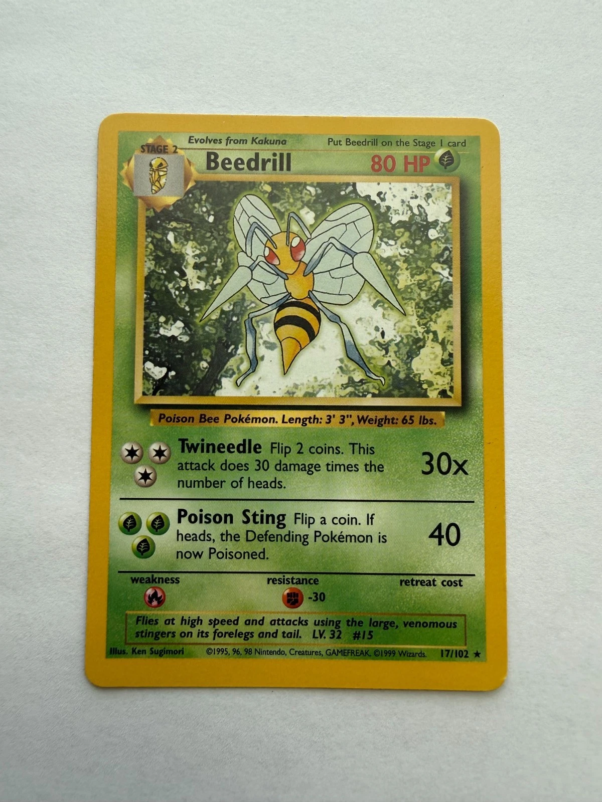 Beedrill - Base #17 Price & Value ($6.09) | PokeScope