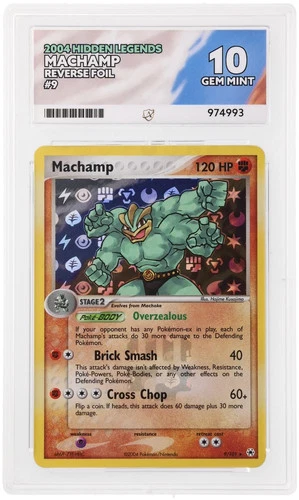 Ace 10 Machamp 9/101 Reverse Holo Hidden Legends Gem Mint Pokemon