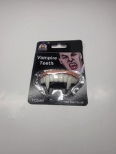 Vampire Teeth Top Adult Costume Accessory Flexible Reusable Comfortab