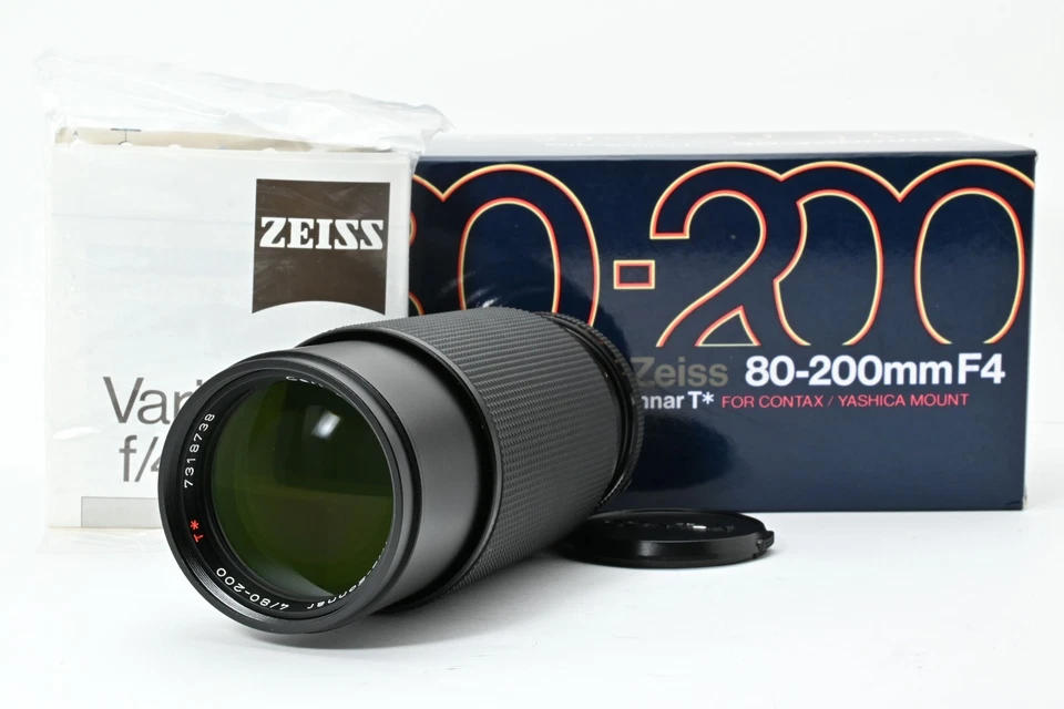 [Excelente Como Nuevo] Lente Contax Carl Zeiss Vario-Sonnar T* 80-200 mm F4 MMJ C/Y Japón 474 Foto 2 de 4