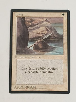 MTG Lance (French Revised (BB)/White/U) - BGM