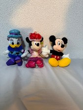 Disney Mickey Minnie Daisy Plush Set 20cm Official Character Toy Collection