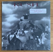 1989 RUSH - PRESTO Factory Sealed 1ST PRESS vinyl LP record hype sticker