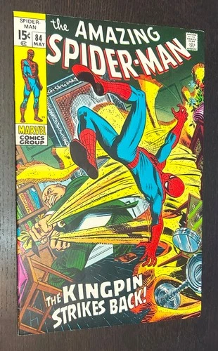 AMAZING SPIDER MAN #84 (Marvel Comics 1970) -- Bronze Age Superheroes -- VF-