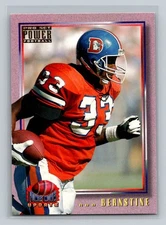 1993 Pro Set Power Update Power Moves Gold #PMUD5 Rod Bernstine Denver Broncos
