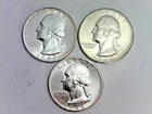 1945 PDS Washington Quarters Uncirculated.