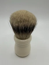 Razo Rock Silvertip Shave Brush 505AK Extra , Ivory Handle