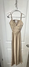 Prom House Of Harlow X Revolve Satin Cut Out V-Neck Dress S Cocktail Formal Gown
