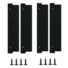 4 Pieces Restroom Stall Privacy Opening Cover Panel Water-resistantResistant
