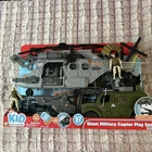 New Kid Connection Giant Military Copter Play Set 57 Piece Set