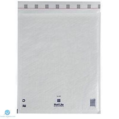 200 G4 G/4 weiß 240 x 330 mm gepolsterte Luftpolsterfolie Mail Lite Posttasche
