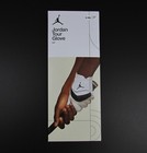Nike Jordan Tour Golf Glove Cadet Left Hand - White - Black Size Large New
