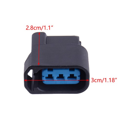 1x Ignition Coil Connector Pigtail Plug Fit For Honda Civic Accord W/O Wire - Picture 2 of 7