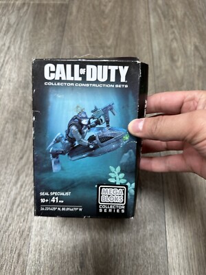 Mega Bloks Call of Duty Seal Specialist Collector Construction Kit New Sealed