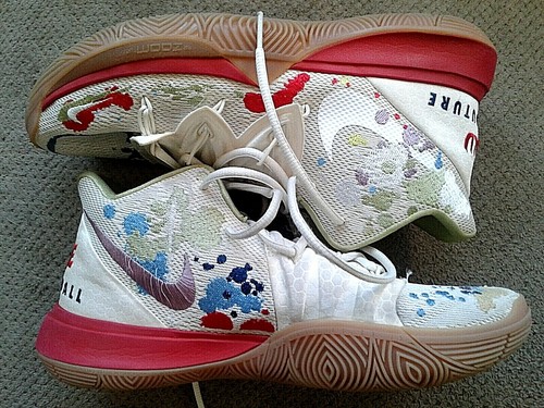 kyrie 5 paint splatter