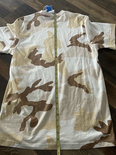 Adidas Desert Camo Trefoil Tee Shirt Men Size Medium New - Picture 10 of 12