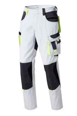 Pionier Workwear TOOLS 2.0 Bundhose 53180 Berufshose Arbeitshose weiß / grau