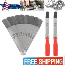 For CTA Tools A308 Offset Valve Tappet 11-Blade 0.004" - 0.014" Feeler Gauge Set