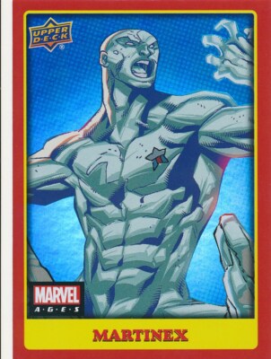 #231 MARTINEX 2020 2021 Upper Deck Marvel Ages HIGH SP FOIL BOARD PARALLEL