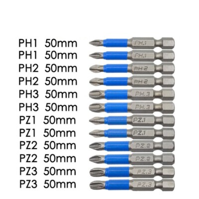 Schraubendreher-Bit Handwerkzeuge PH1 PH2 PH3 PZ1 PZ2 PZ3 Hohe Qualit?t