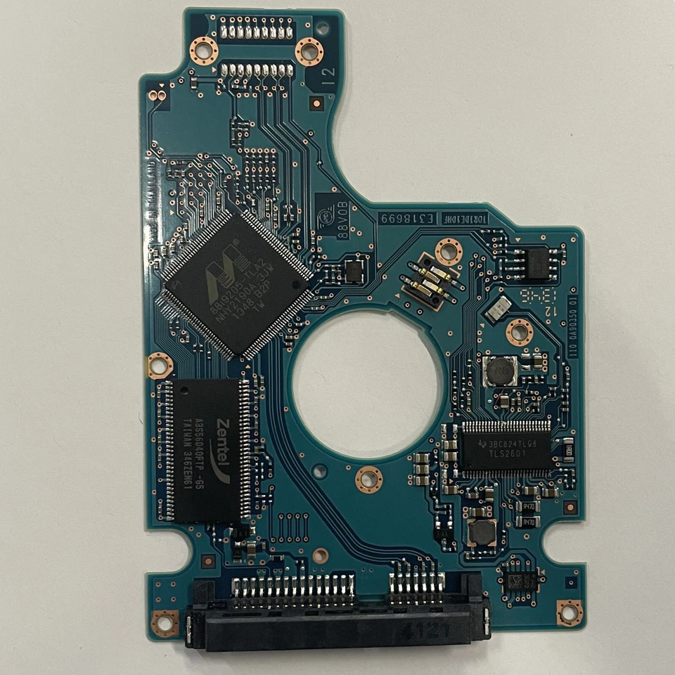 Hitachi Z5K500-500 2.5" SATA HDD PCB 0J38105 HTS545050A7E362 220 0A90350 01 - Image 4 of 4