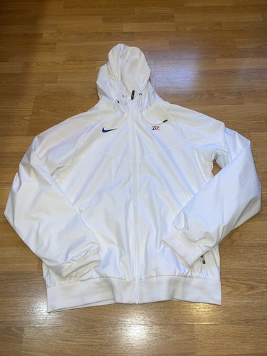 Nike PSG mens S white windbreaker 