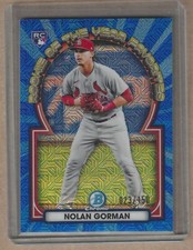 NOLAN GORMAN Blue MOJO /150 2023 Bowman Chrome Rookie Year Favorites ROYF-5 Card