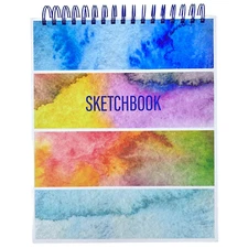 Sketch Book Artist Drawing Pad Spiral White Paper 176 Pages A4 A5 Art Home Craft