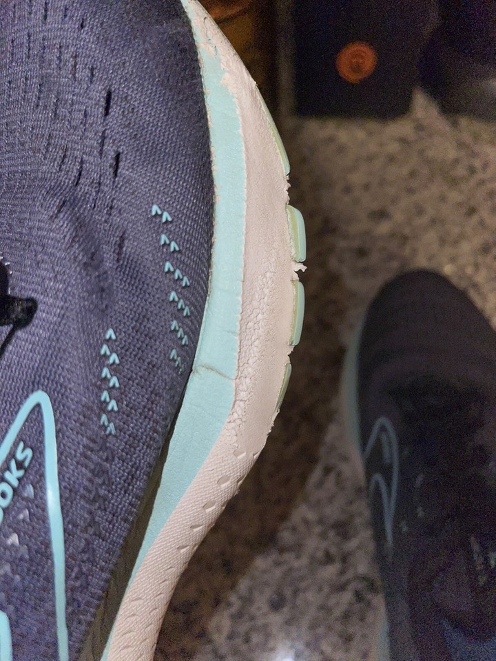 Brooks Women's Glycerin 19 Nightshadow Black Blue Running Shoes 10B