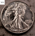 1947-D Walking Liberty Half Dollar - Almost Uncirculated (AU) - 90% Silver