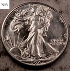 Photo of a 1947-D Walking Liberty Half Dollar from an eBay listing that sold on Jan 9, 2026