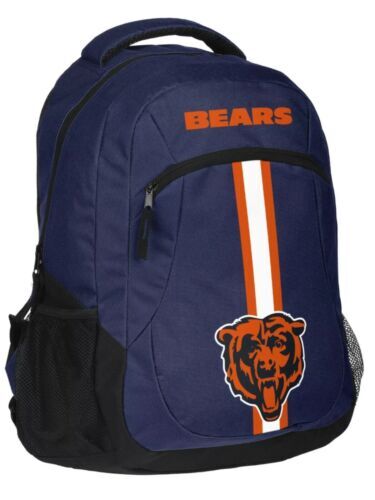 ?? NFL Chicago Bears Bohemian Backpack ? Loungefly Chicago Bears Varsity Mini Backpack - Walmart.com main image 3
