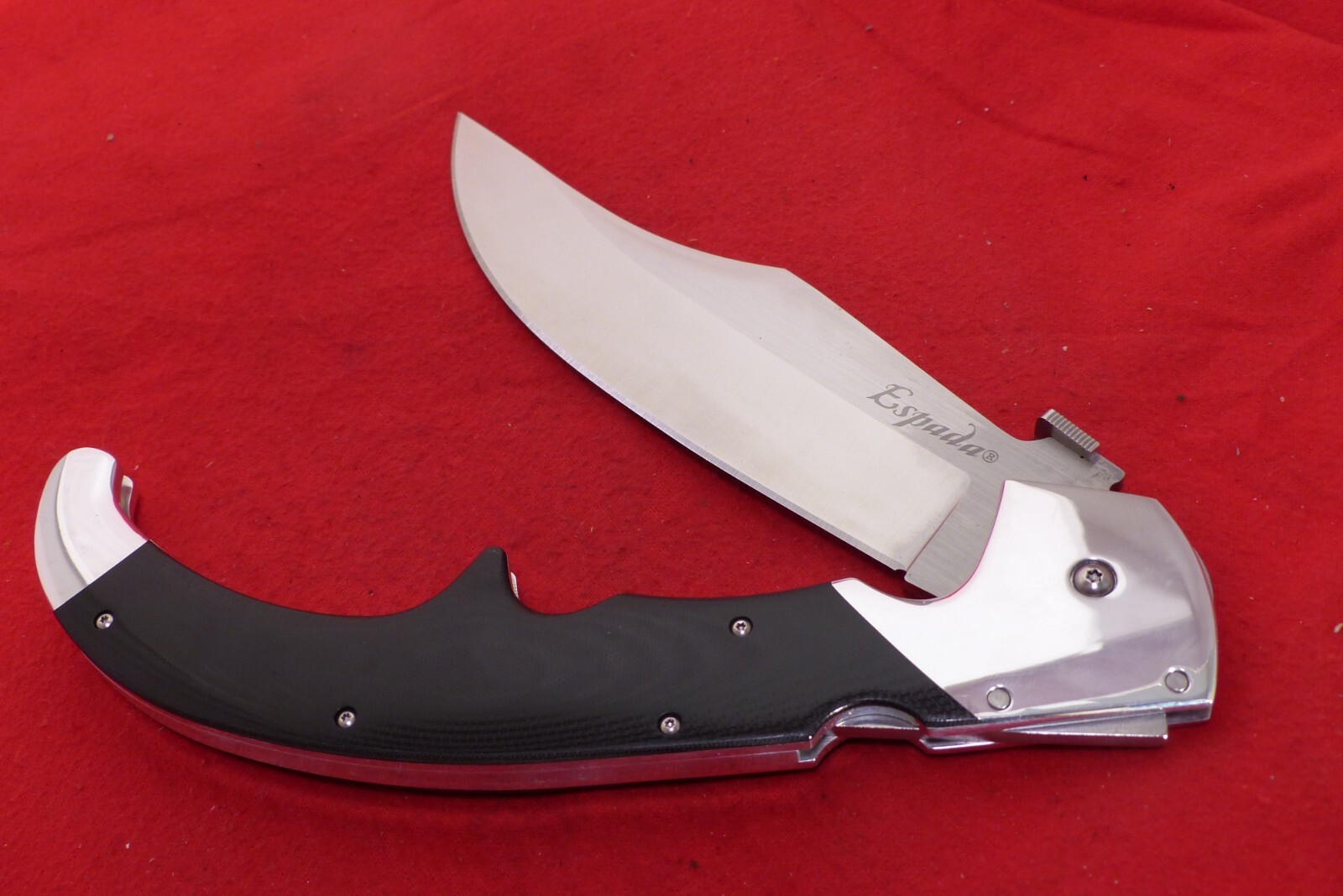 Cold Steel Big 9.75" Closed ESPADA Lockback Micarta Lock Blade Knife