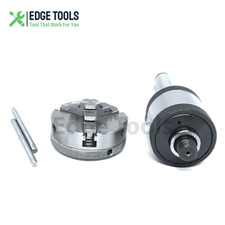 3MT Revolving Center MT3 Shank 65mm 3 Jaw Self Centering 2-1/2" Mini Lathe