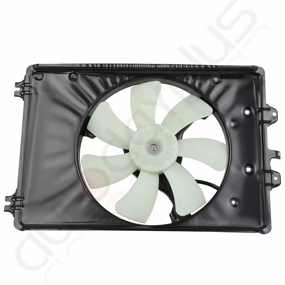 AC Condenser and Radiator Cooling Fan Assembly For 2009 2010-2015 Honda Pilot - Image 2 of 4