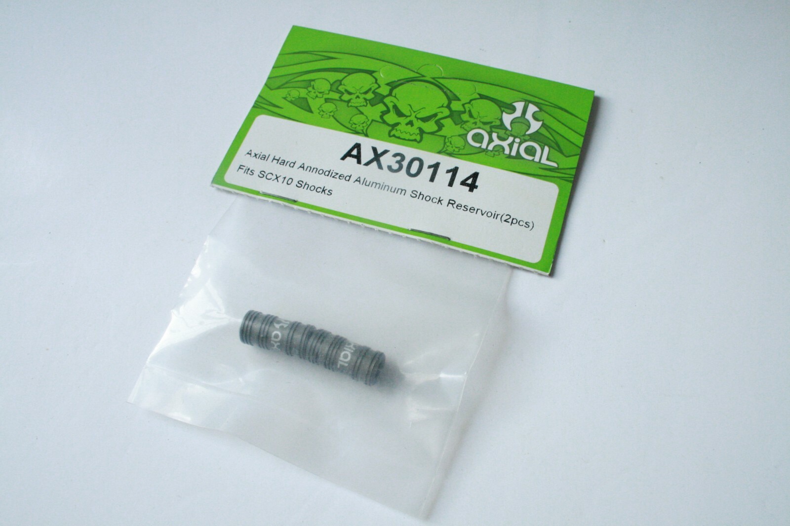 Axial SCX10 Hard Anodized Aluminium Shock Reservoir (2pcs) - AX30114