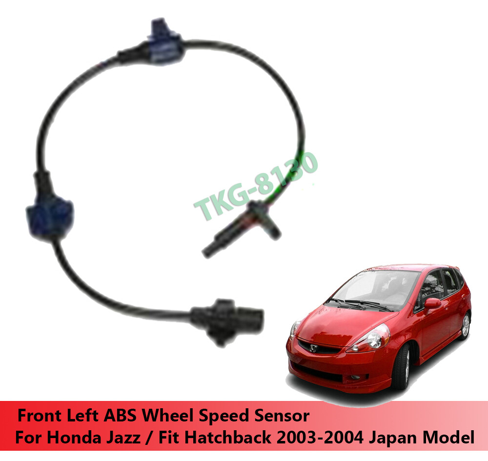 ひとひと Y1079-19 y1635-1 2点 Front Left ABS Wheel Speed Sensor For Honda Jazz / Fit Japan Model