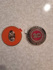 Vintage Olds Toronado 20th Anniv. Car Emblem Original Part With Adhesive Seal Vintage Olds Toronado 20th Anniv. Car Emblem Original Part With Adhesive Seal