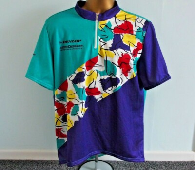 VINTAGE GONSO - DUNLOP OCHTENDUNG RADTRIKOT HERREN GRÖSSE 2XL