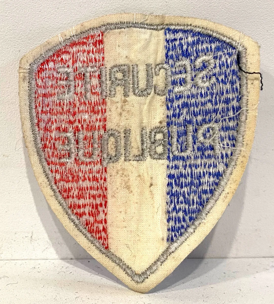 INSIGNE PATCH TISSU Police Nationale / Direction Generale