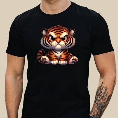 Herren T Shirt Lustiges Grummeltier Fun Cartoon Tiermotiv XS bis 5XL Geschenk